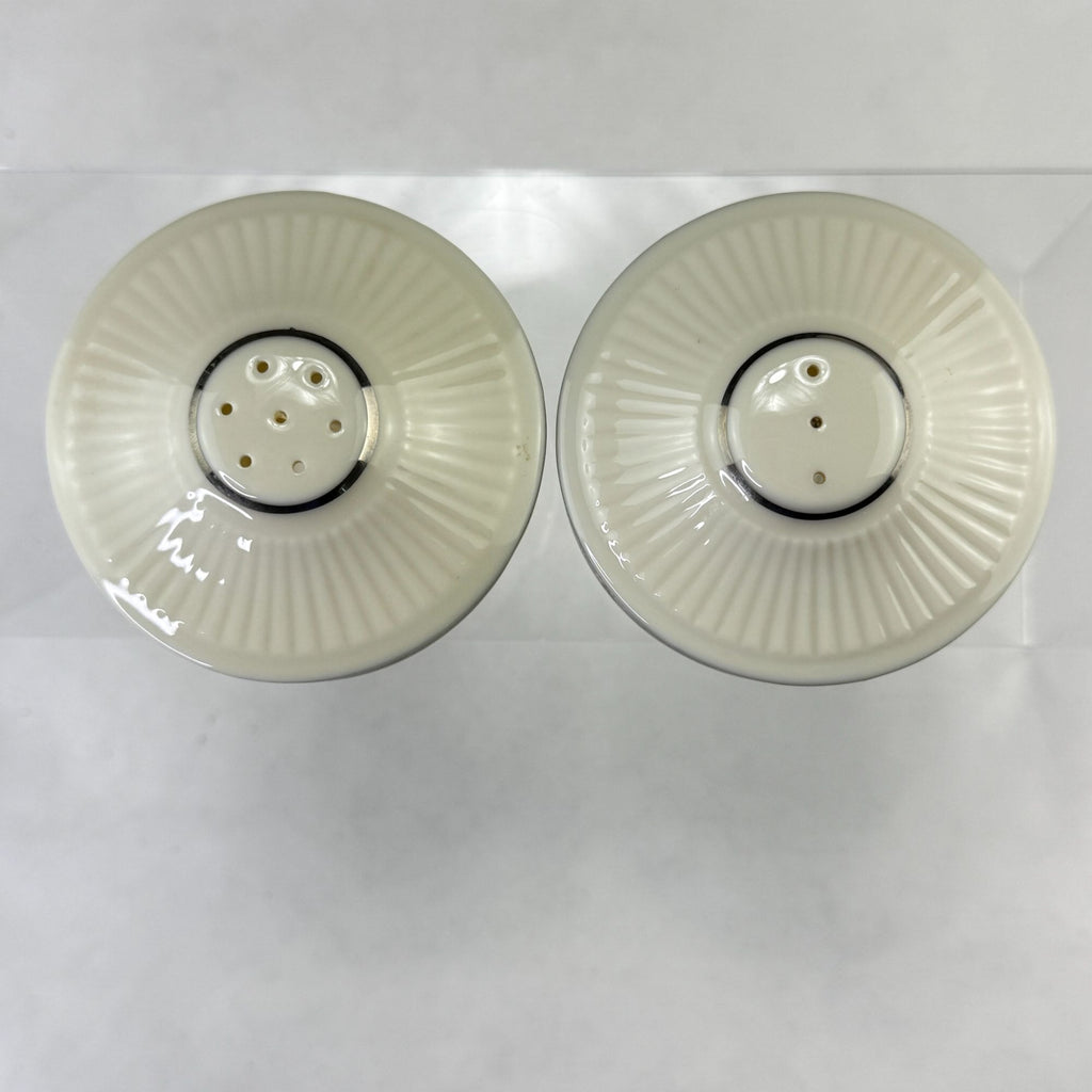 Vintage Lenox Celestial Platinum Salt and Pepper Shaker Set