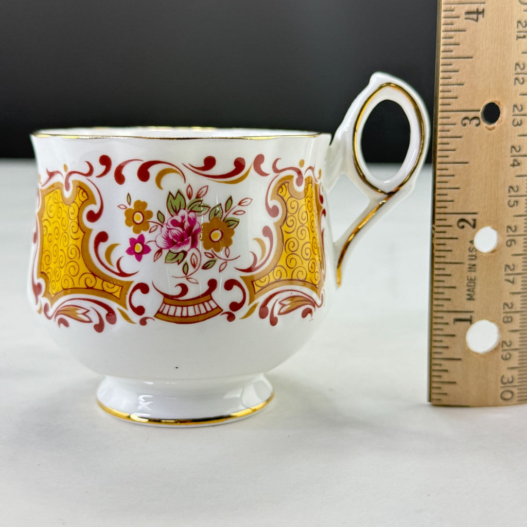 Vintage Rosina Queens England Fine Bone China Coffee Tea Cup