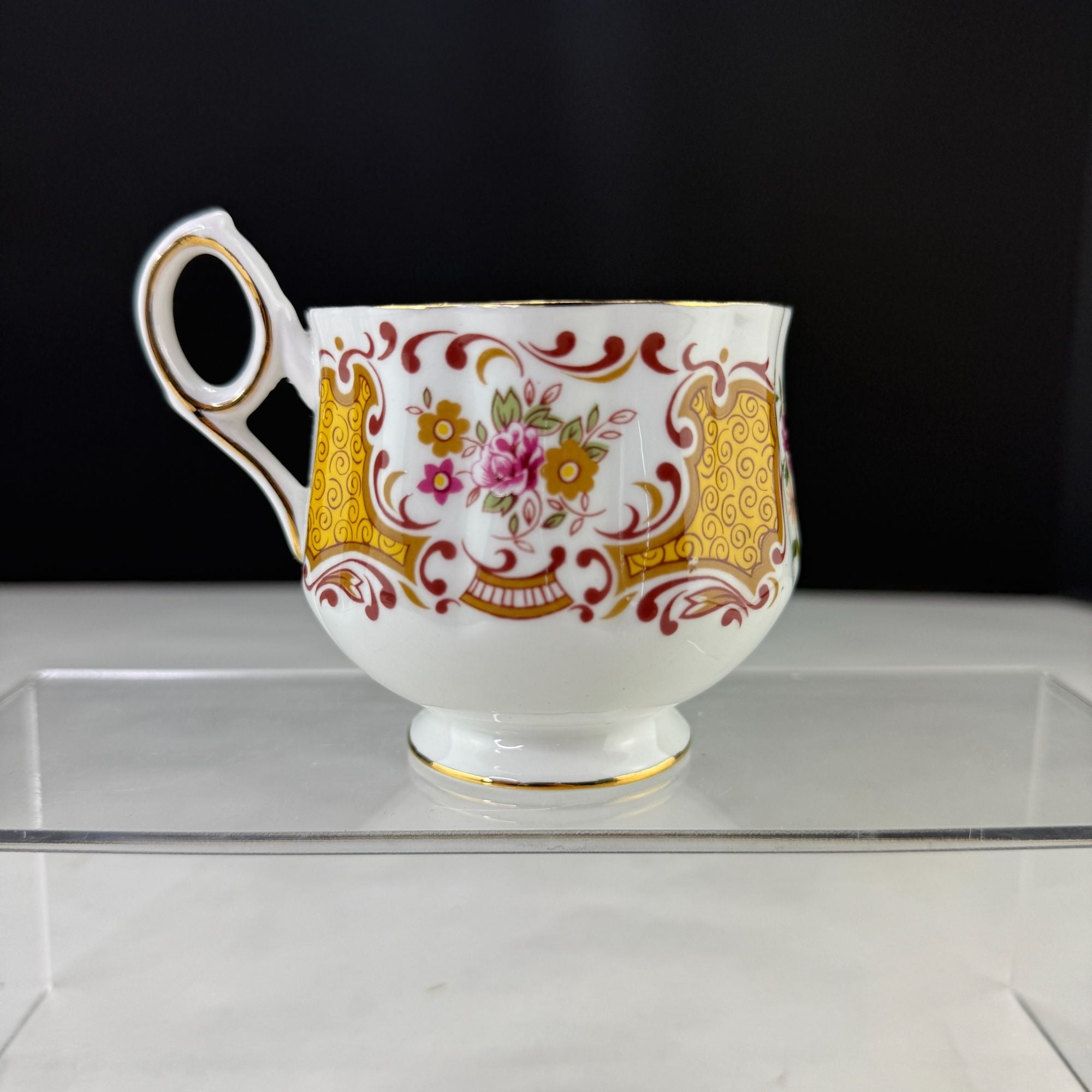 Vintage Rosina Queens England Fine Bone China Coffee Tea Cup