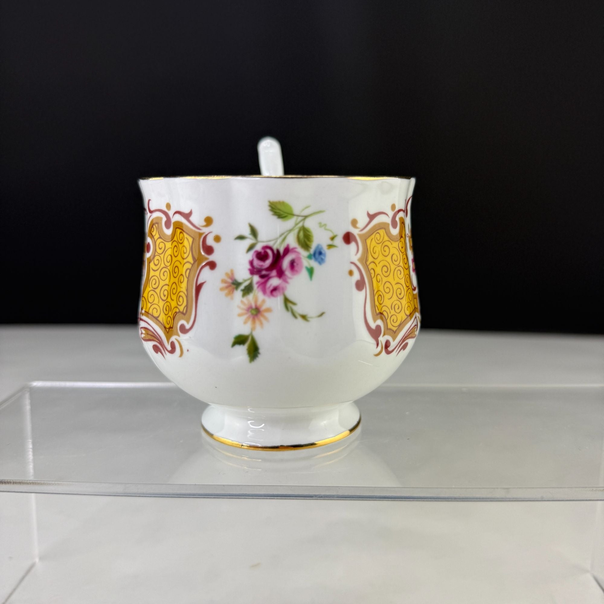 Vintage Rosina Queens England Fine Bone China Coffee Tea Cup