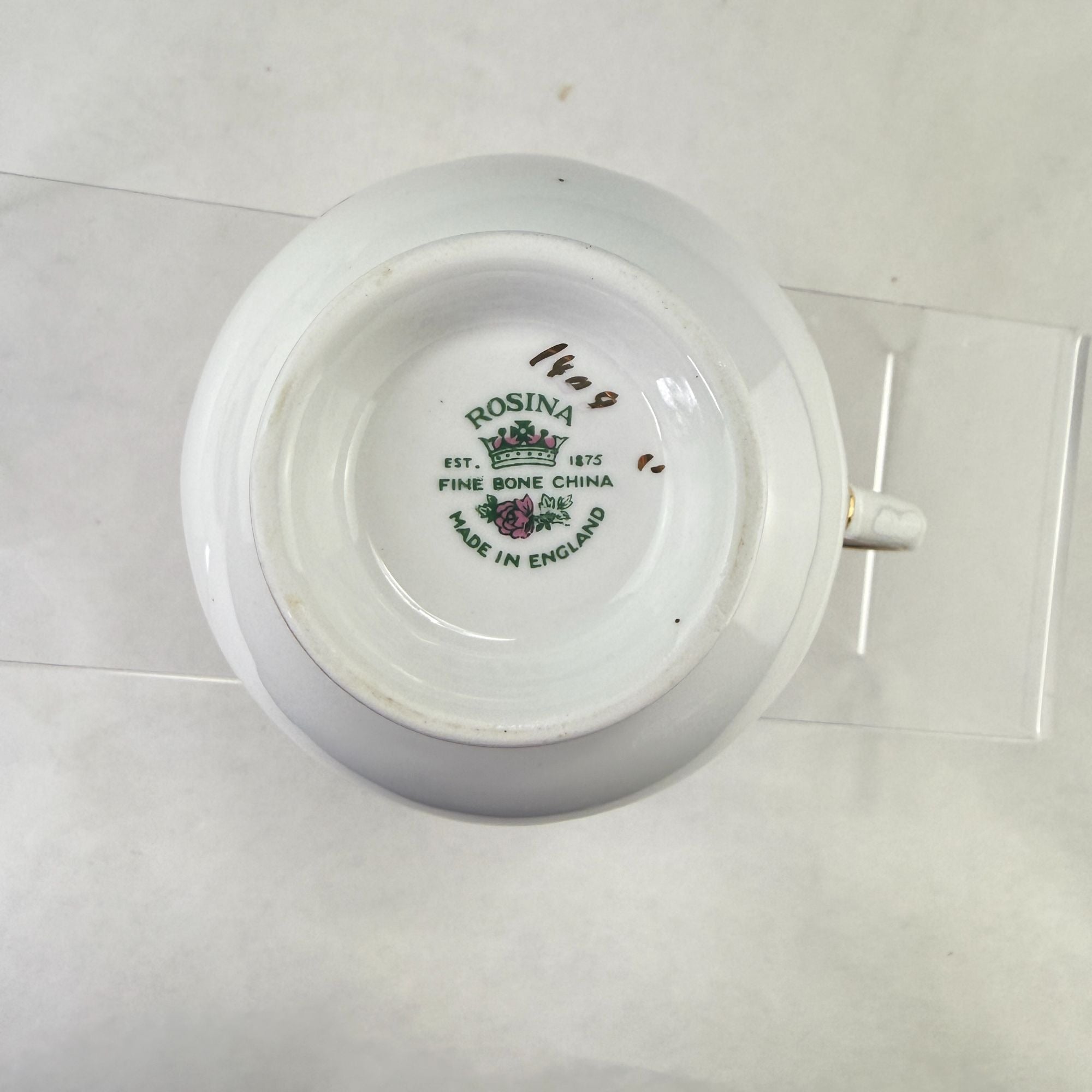 Vintage Rosina Queens England Fine Bone China Coffee Tea Cup