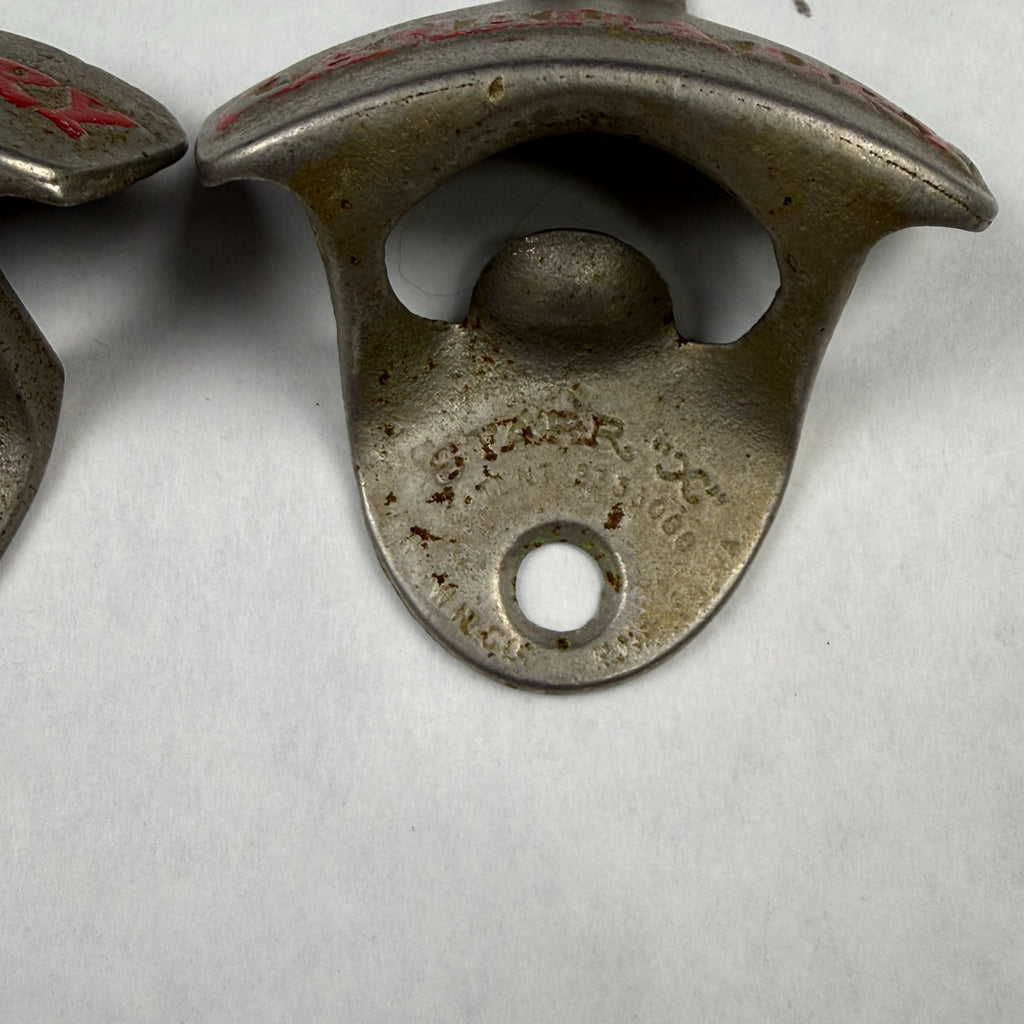 Vintage Starr X Canada Dry Wall Mount Bottle Opener Lot Of 3