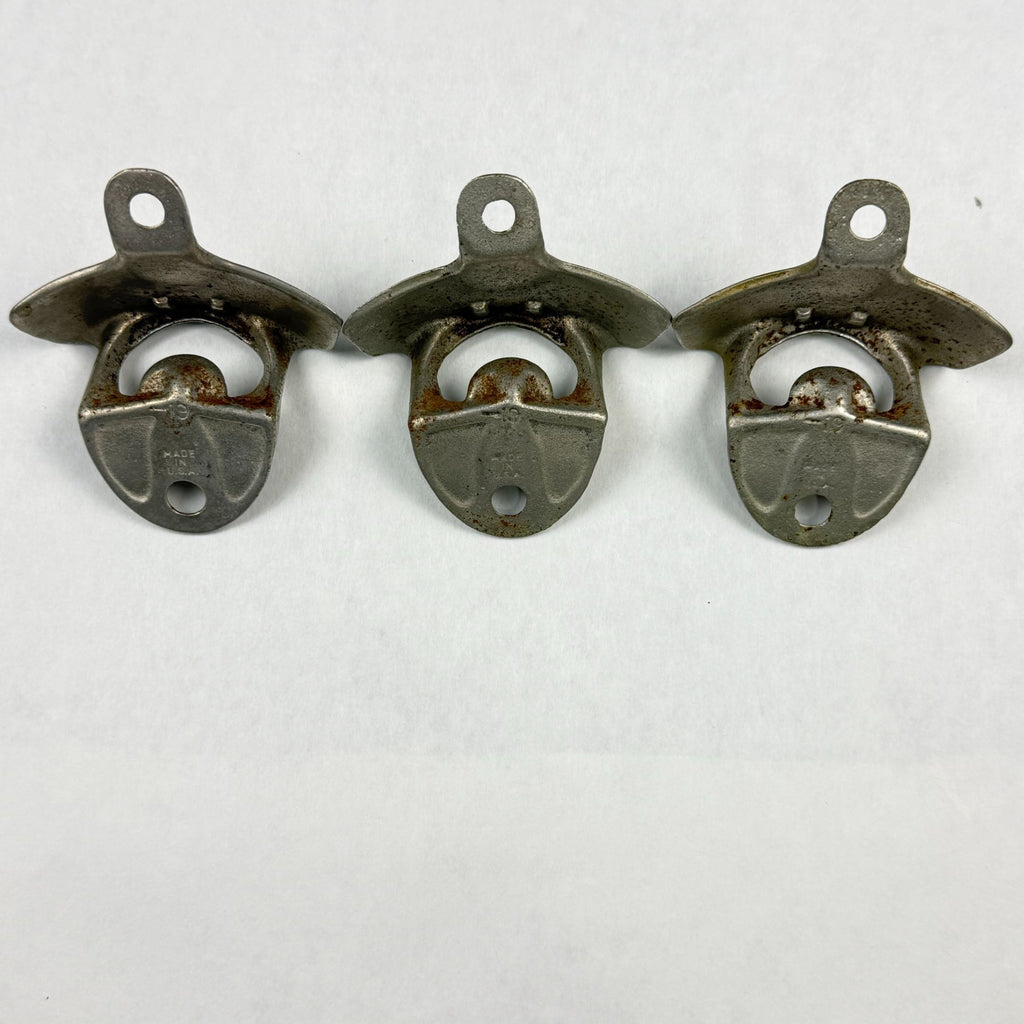 Vintage Starr X Canada Dry Wall Mount Bottle Opener Lot Of 3