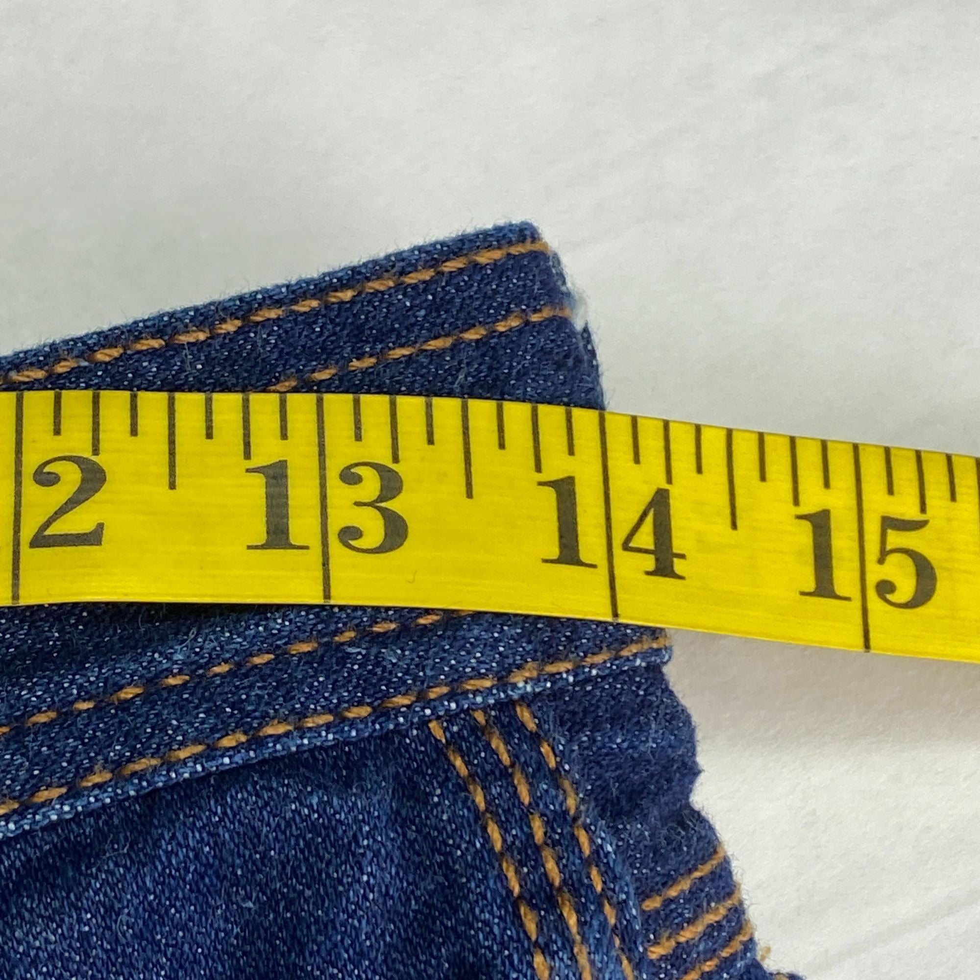 Vintage L'Avion Blue 5 Pocket Denim Jeans 32 XL