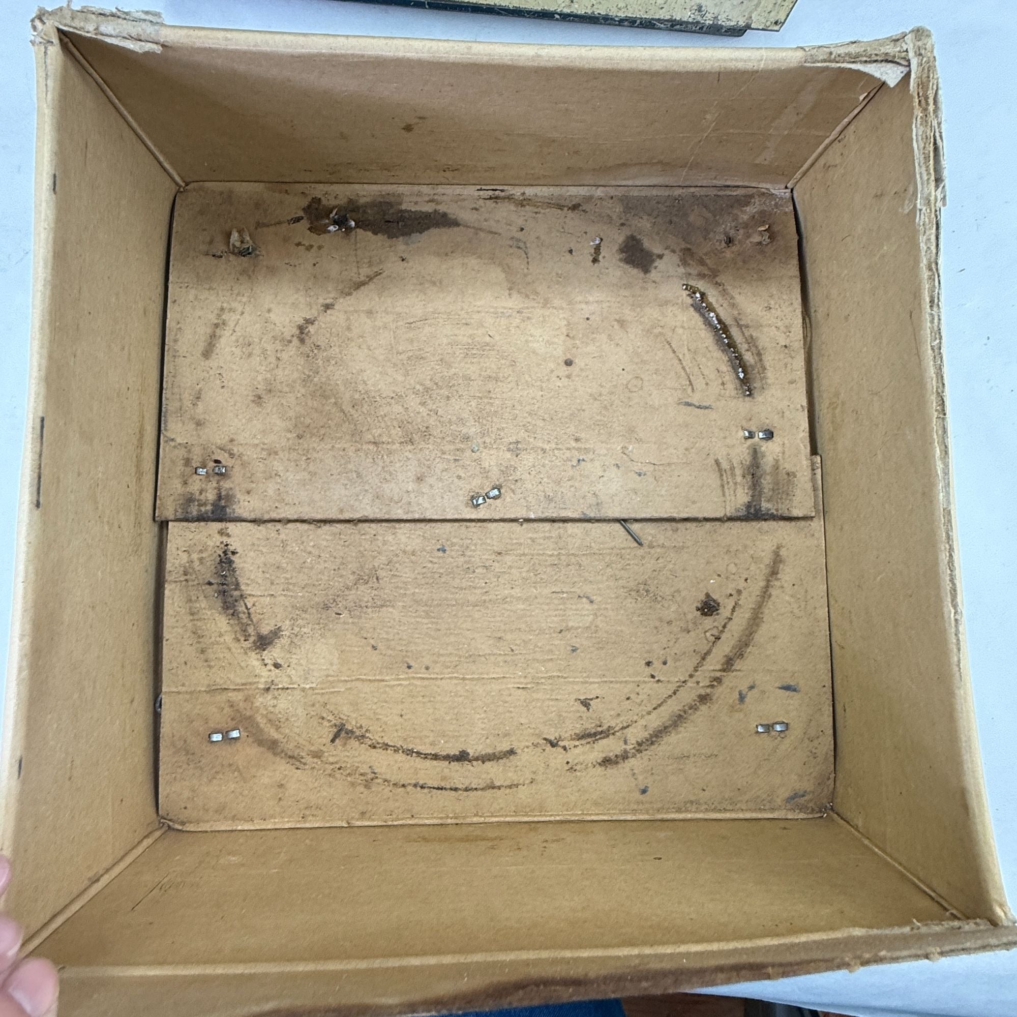 Vintage National Biscuit Company Nabisco Display Box With Glass Lid