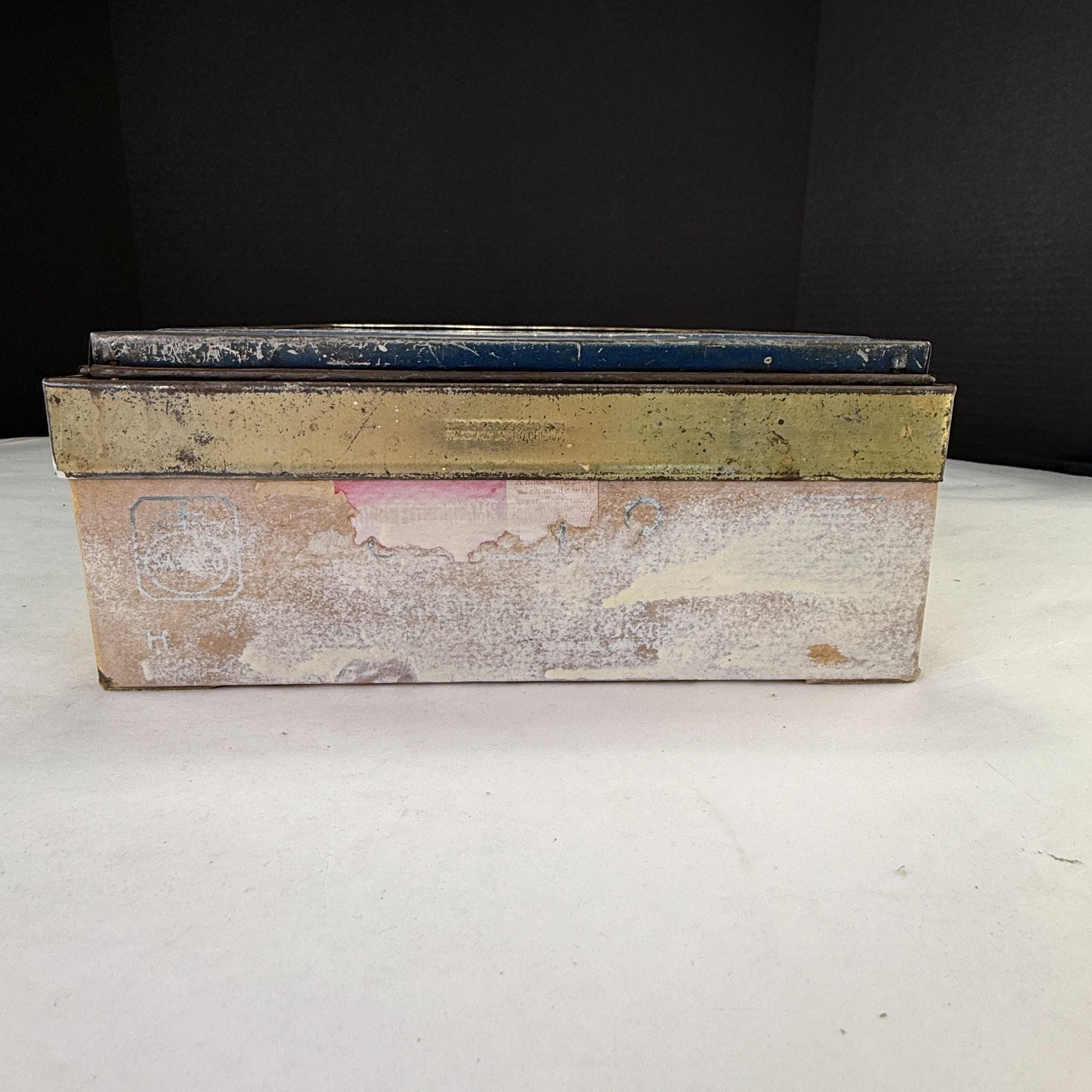 Vintage National Biscuit Company Nabisco Display Box With Glass Lid