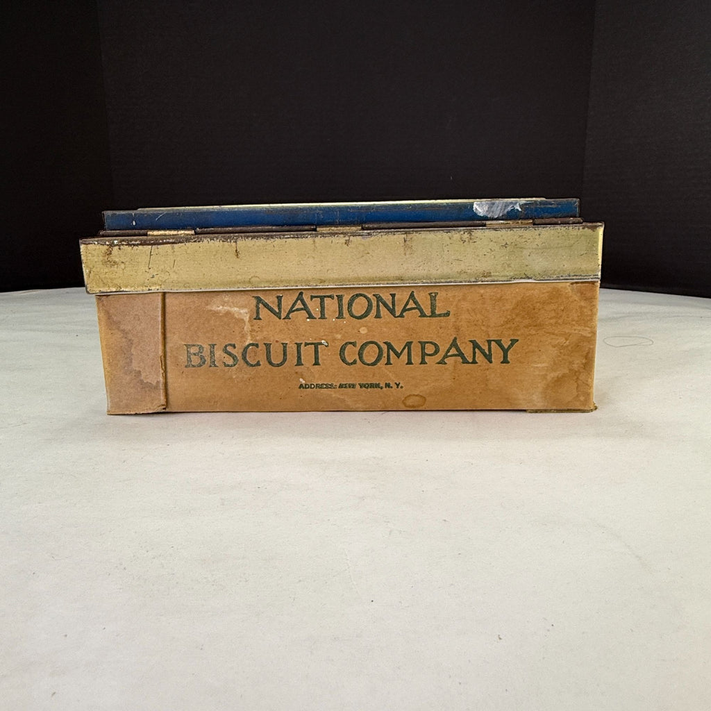 Vintage National Biscuit Company Nabisco Display Box With Glass Lid