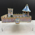 Vintage Art Pottery Castle Tray