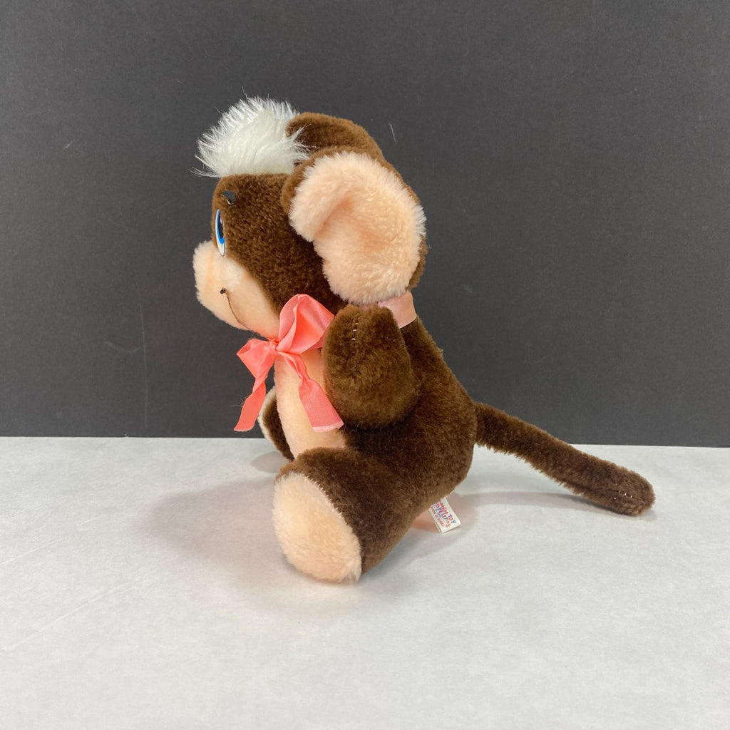 Vintage Superior Toy and Novelty Carnival Prize Plush Brown Mouse