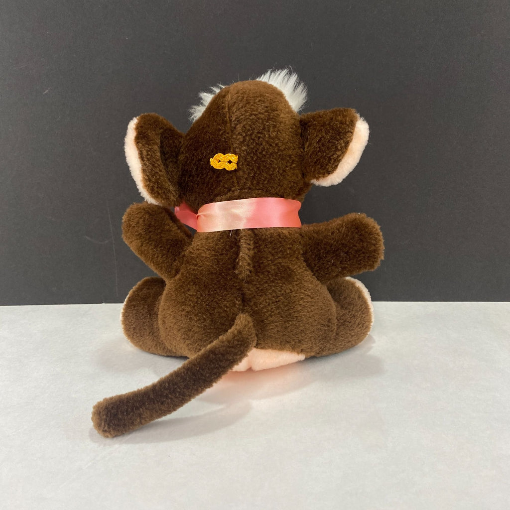 Vintage Superior Toy and Novelty Carnival Prize Plush Brown Mouse