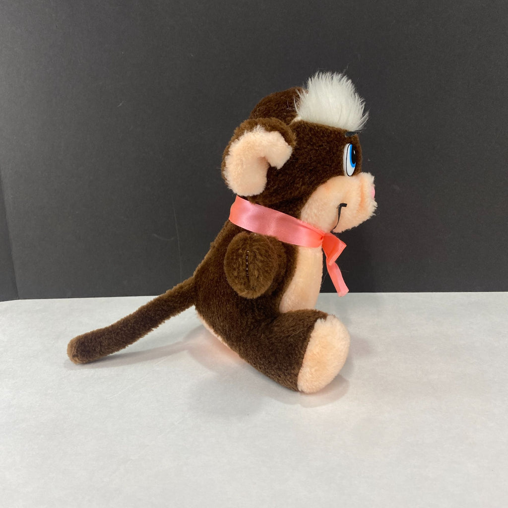 Vintage Superior Toy and Novelty Carnival Prize Plush Brown Mouse