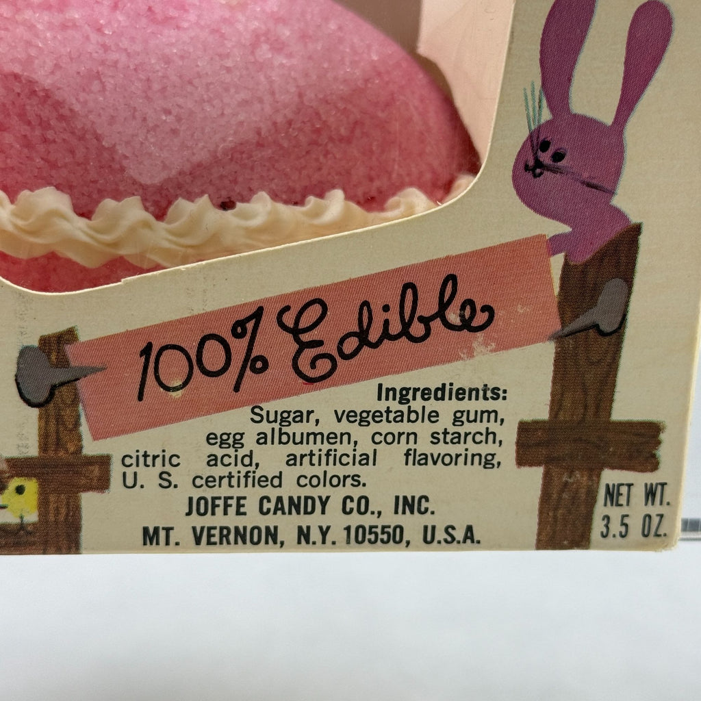 Vintage Joffe Candy Panorama Sugar Easter Egg With Box