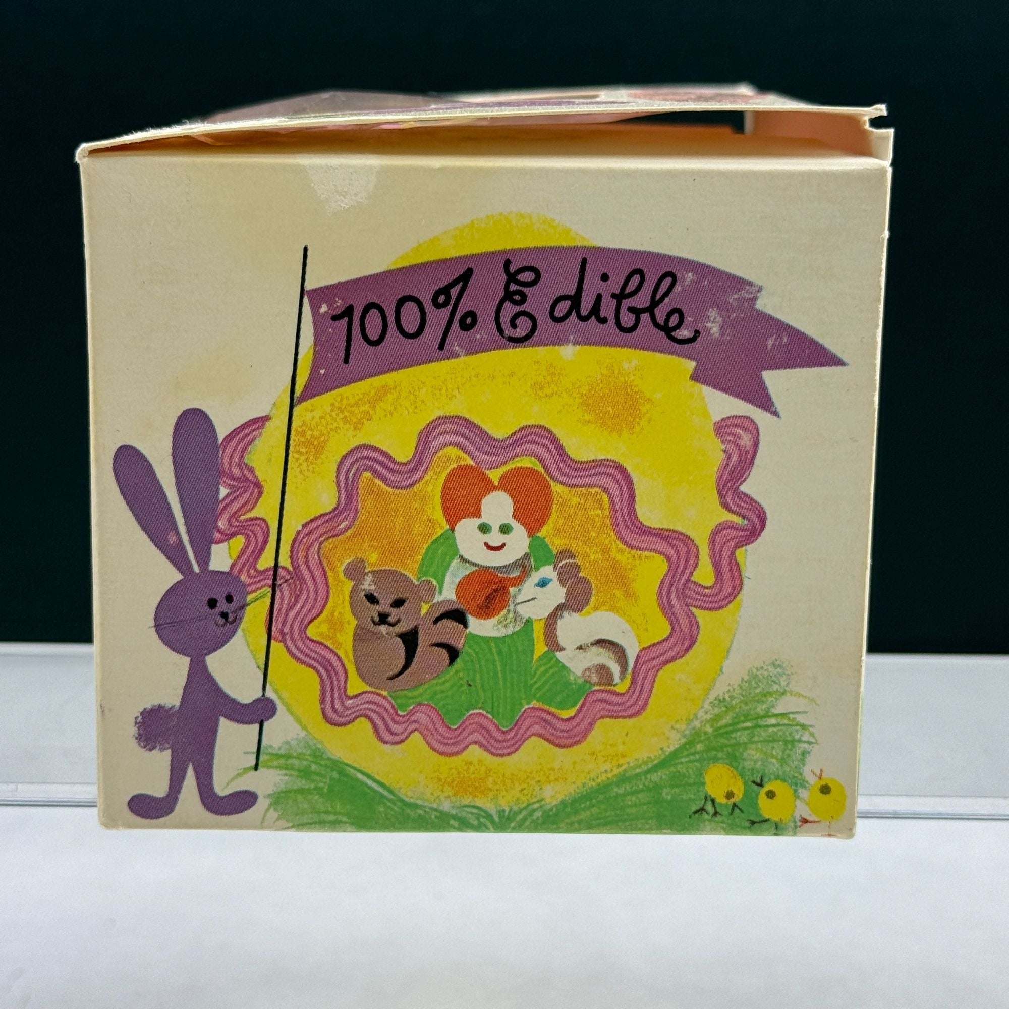 Vintage Joffe Candy Panorama Sugar Easter Egg With Box