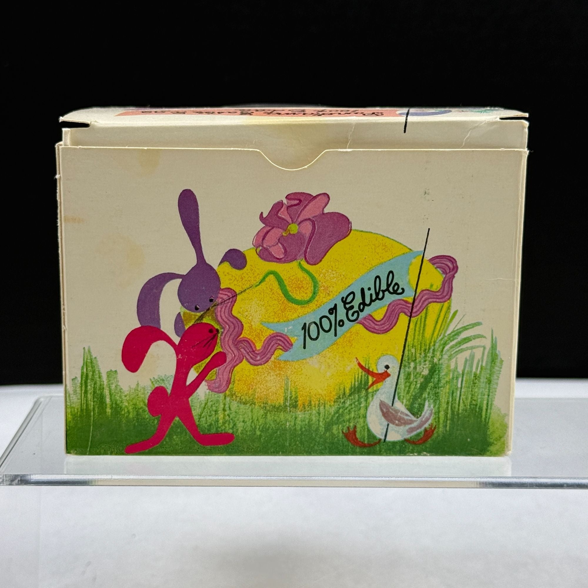 Vintage Joffe Candy Panorama Sugar Easter Egg With Box