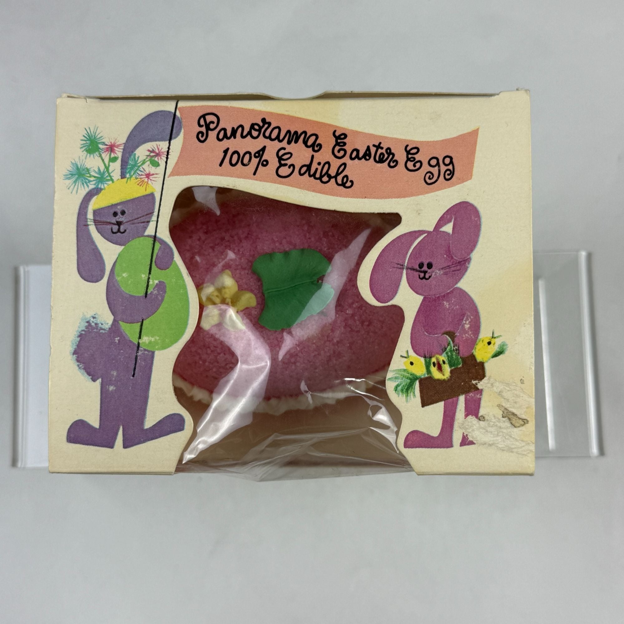 Vintage Joffe Candy Panorama Sugar Easter Egg With Box