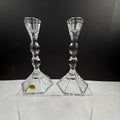 Vintage Princess House Heritage 24 Lead Crystal Candlesticks with Box