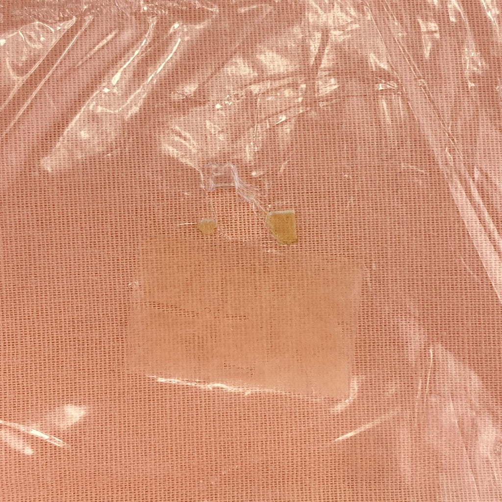 Vintage Stevens Tastemaker Cotton Blend Full Flat Sheet Peach Orange NEW