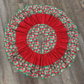 Vintage Handmade Christmas Tree Skirt 40"