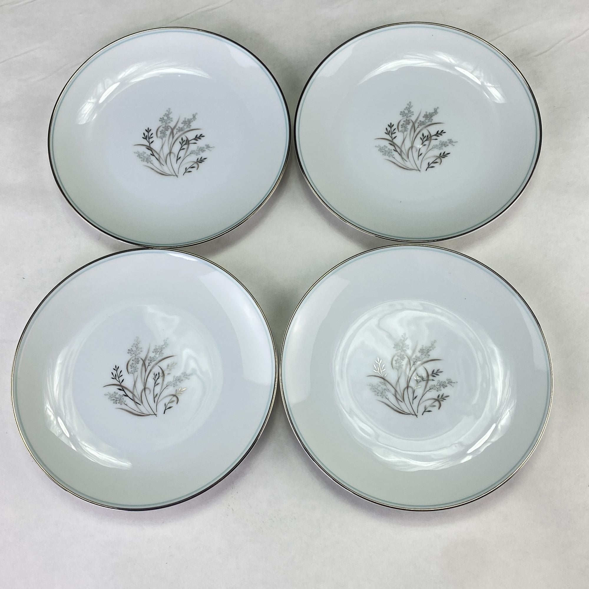 Vintage Noritake China Taryn Bread and Butter Plate  Set of 4