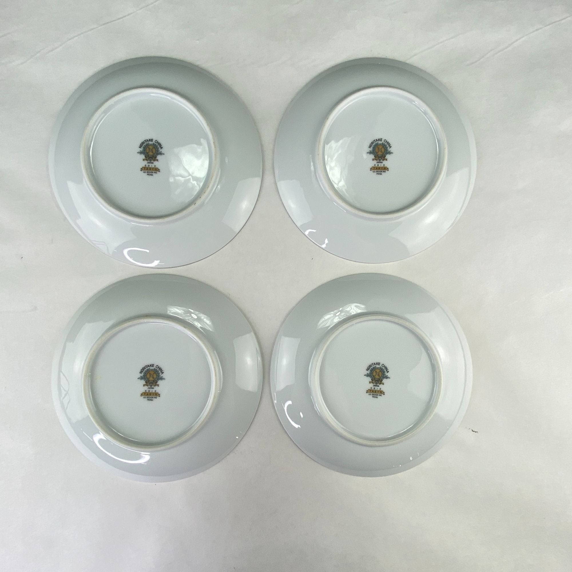 Vintage Noritake China Taryn Bread and Butter Plate  Set of 4