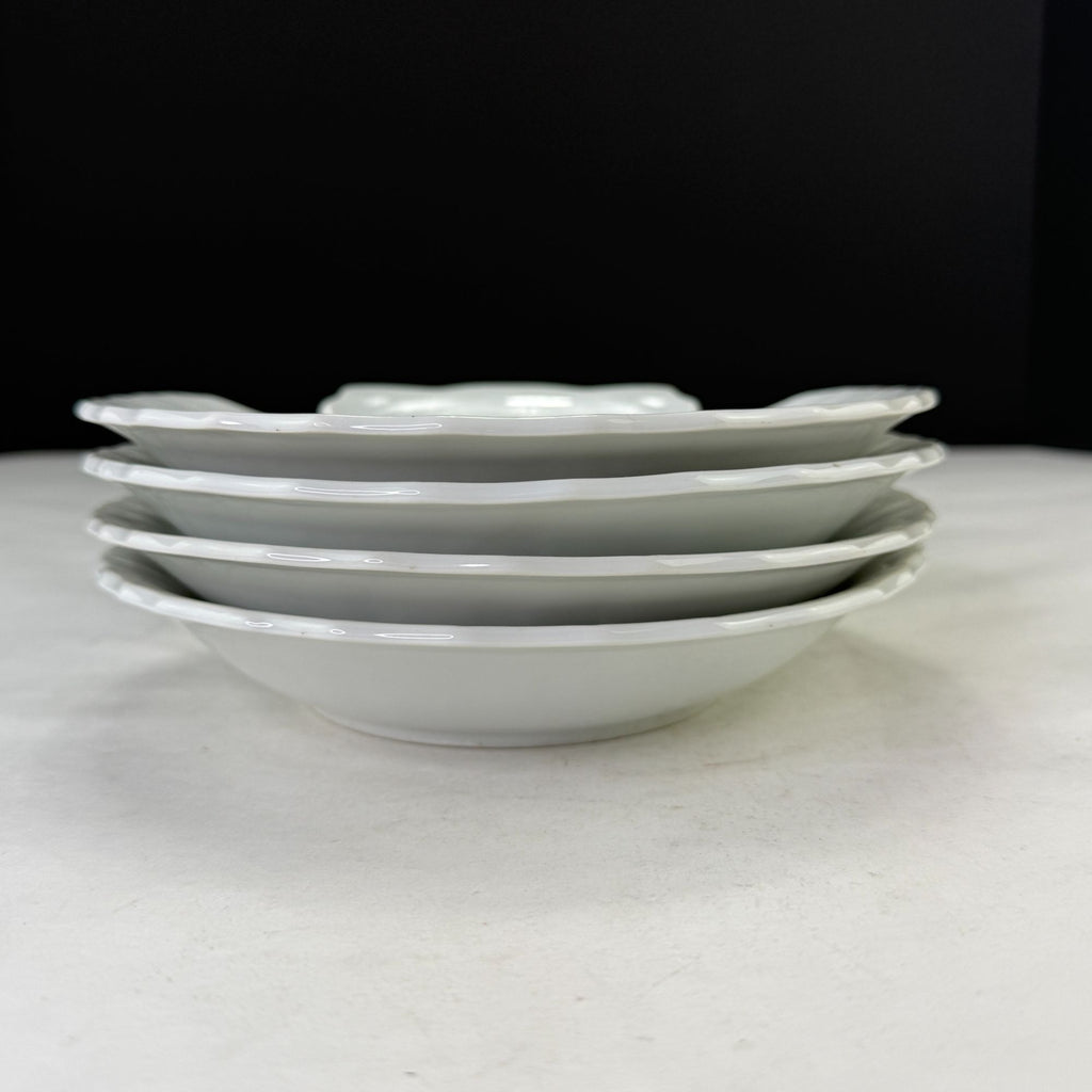 Vintage Takahashi Japan Vintage Clam Shell Floral Bowls Set of 4