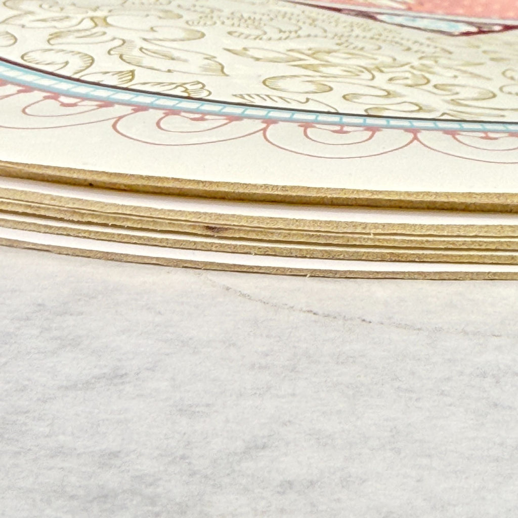 Vintage Country Goose Vinyl Foam Placemats Set Of 6