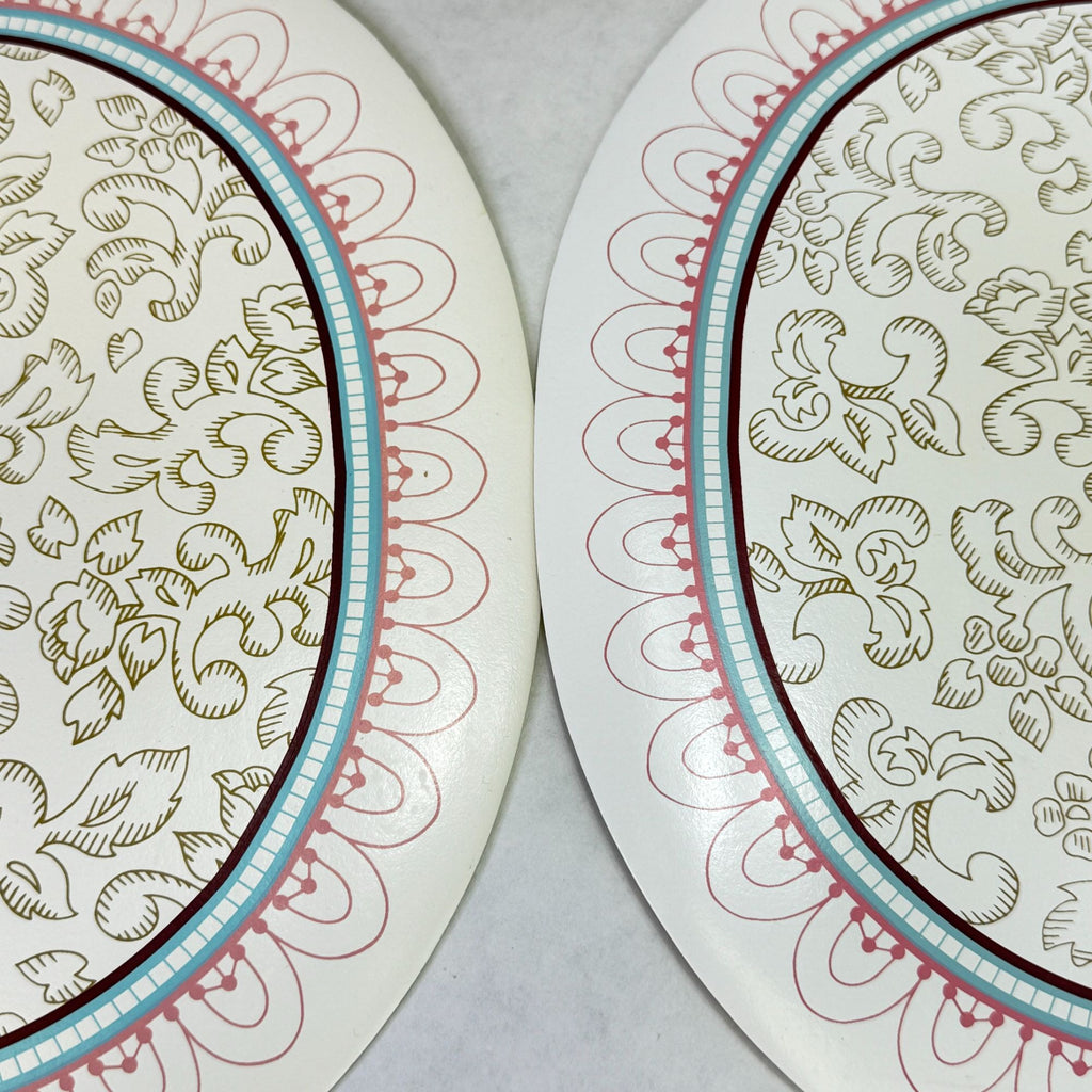 Vintage Country Goose Vinyl Foam Placemats Set Of 6