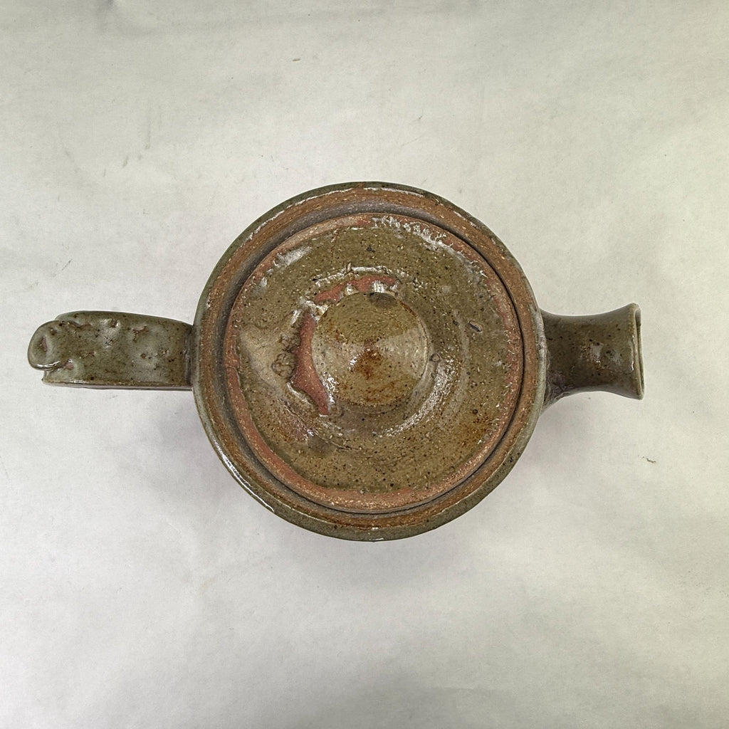 Vintage Handmade Studio Art Pottery Signed Teapot