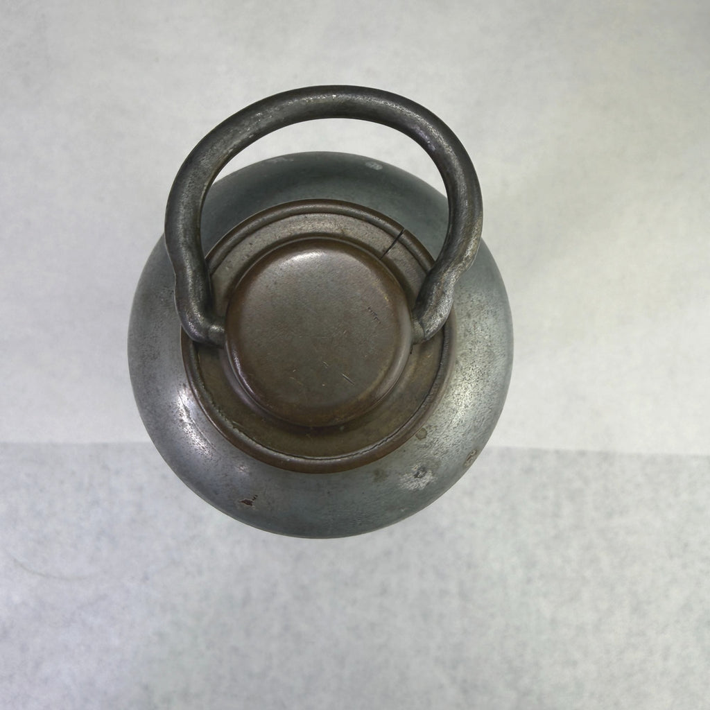 Vintage Metal Hot Water Cylinder Bed Warmer Bottle