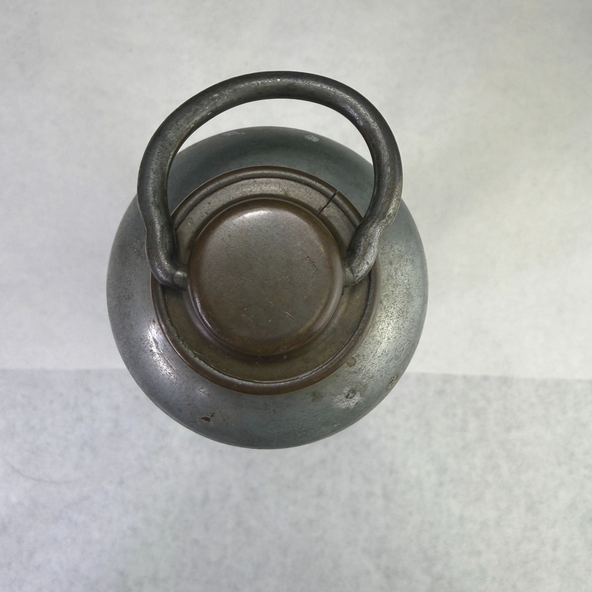 Vintage Metal Hot Water Cylinder Bed Warmer Bottle