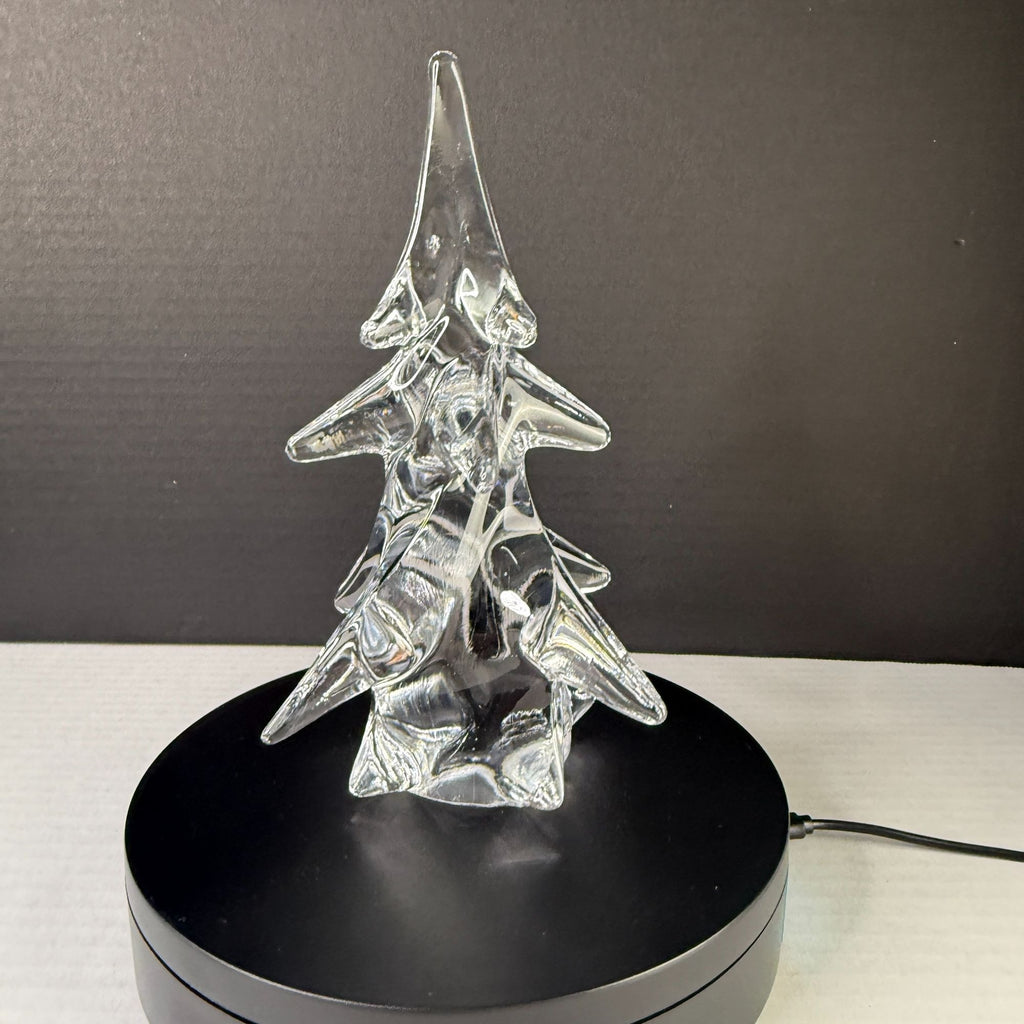 Vintage The Tuscany Collection 8" Lead Crystal Christmas Tree