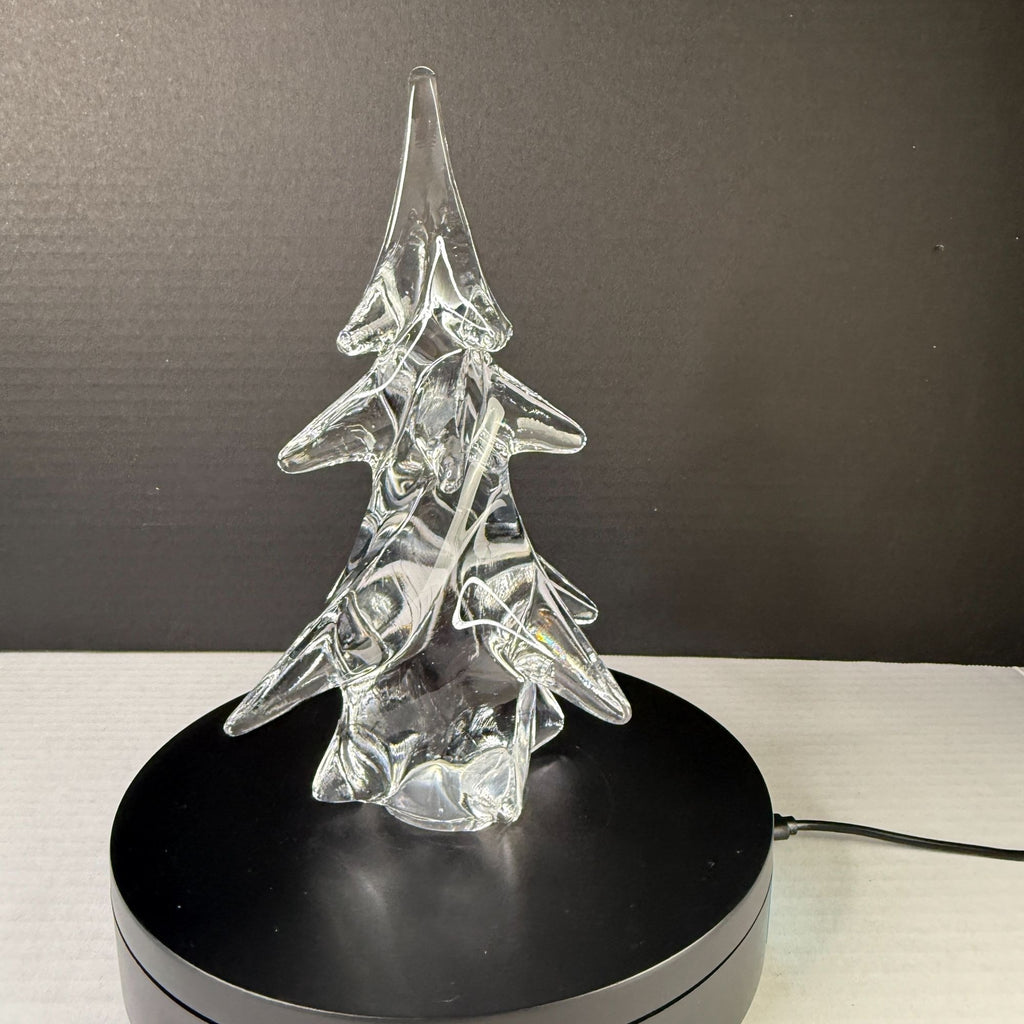 Vintage The Tuscany Collection 8" Lead Crystal Christmas Tree