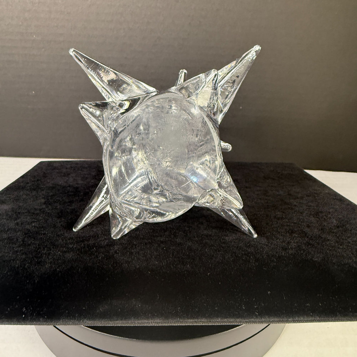 Vintage The Tuscany Collection 8" Lead Crystal Christmas Tree