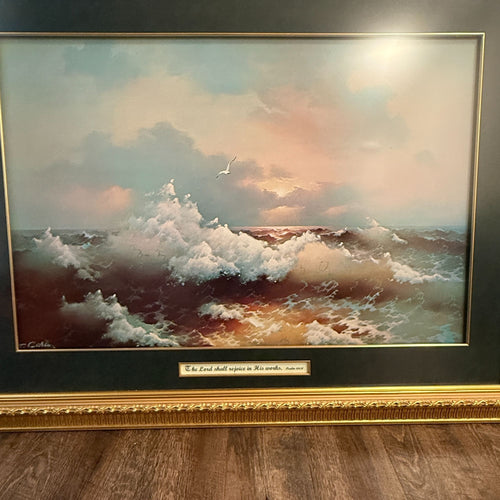 Day's End Psalm 104:31 Framed Print