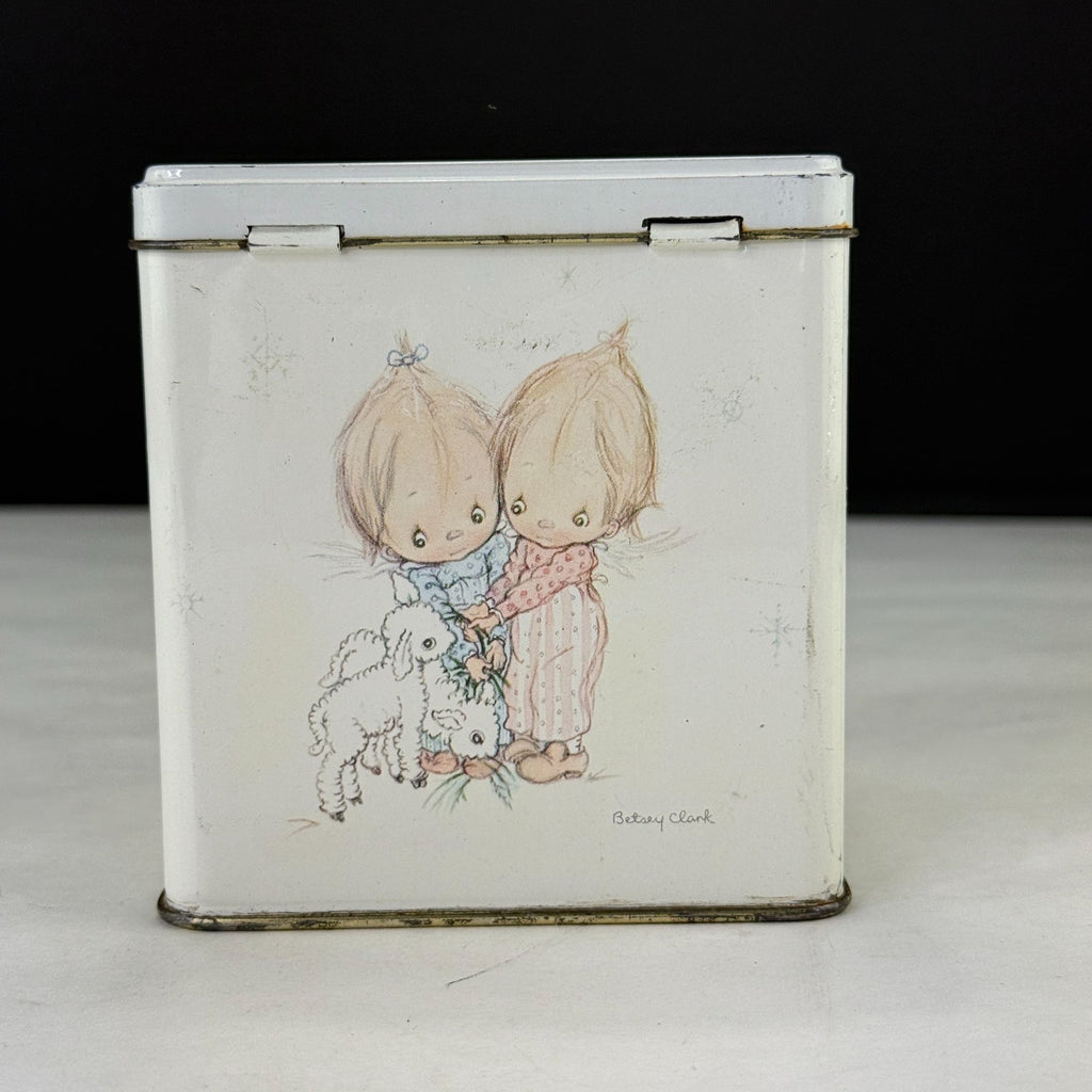 Vintage Hallmark Betsey Clark Hinged Metal Tin Box