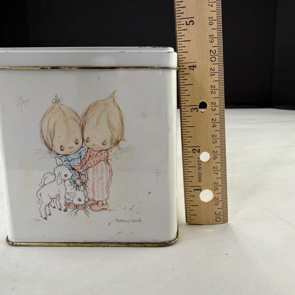 Vintage Hallmark Betsey Clark Hinged Metal Tin Box