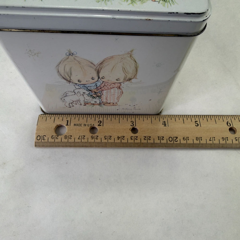 Vintage Hallmark Betsey Clark Hinged Metal Tin Box