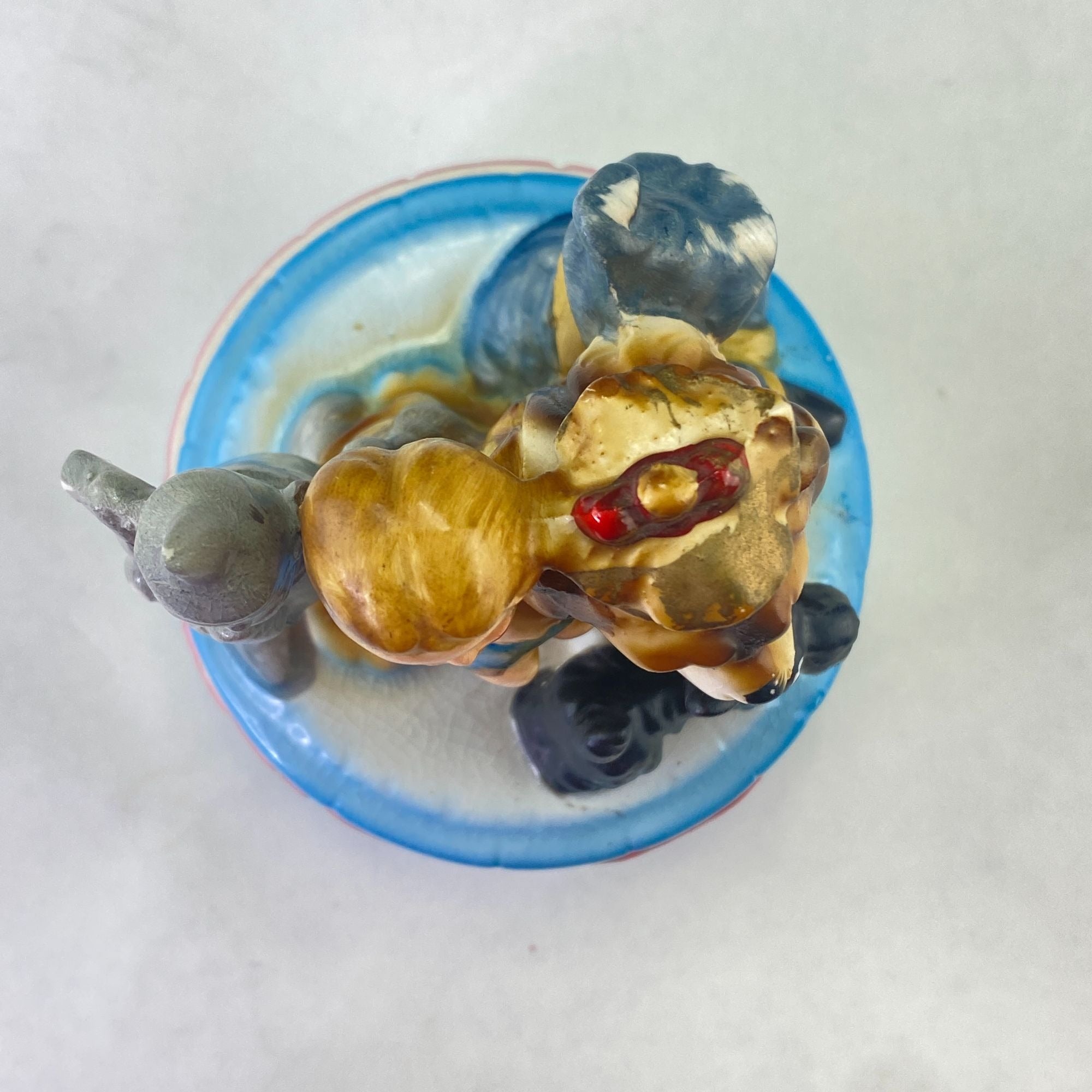 Vintage Wizard of Oz Ceramic Music Box Fuji Japan