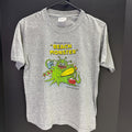 Vintage Single Stitch T-Shirt Beach Monster South Padre Island TX Gray M
