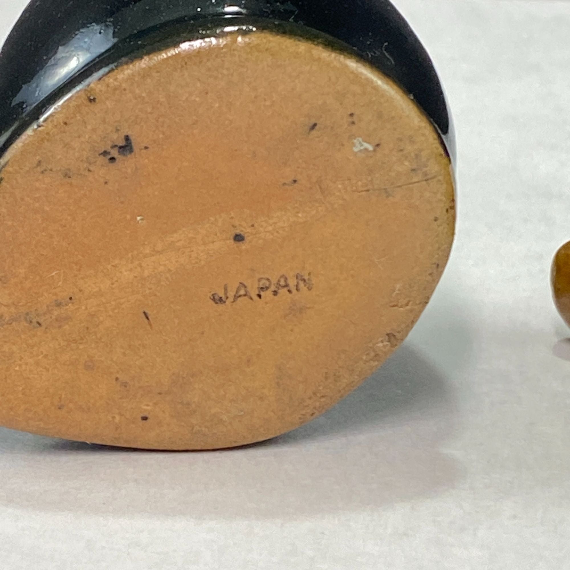 Vintage Redware Tobacco Pipe Shaped Ashtray Lot of 2