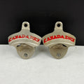 Vintage Starr X Canada Dry Wall Mount Bottle Opener Lot Of 2