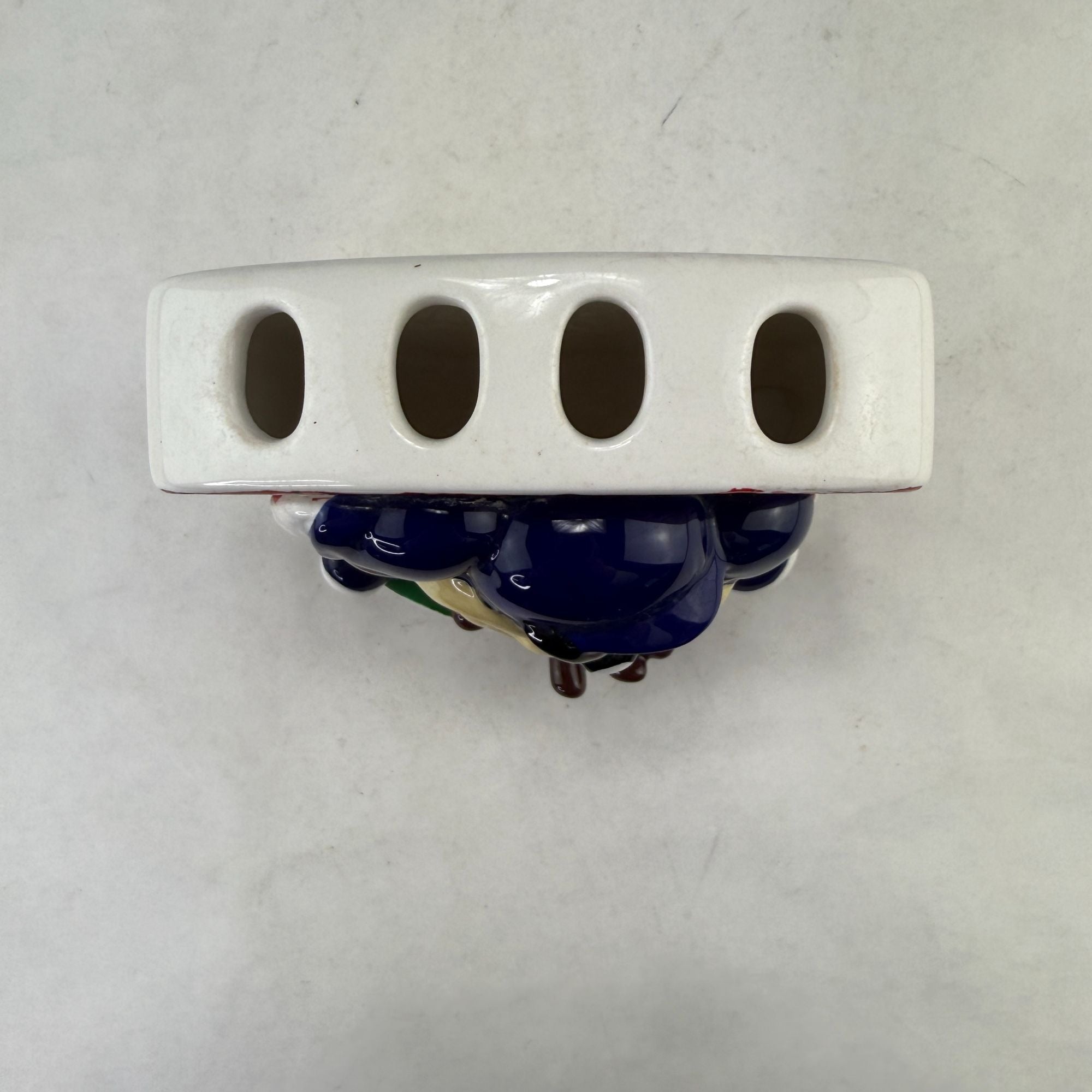 Vintage Warner Bros 1998 Taz Tasmanian Devil Football Toothbrush Holder