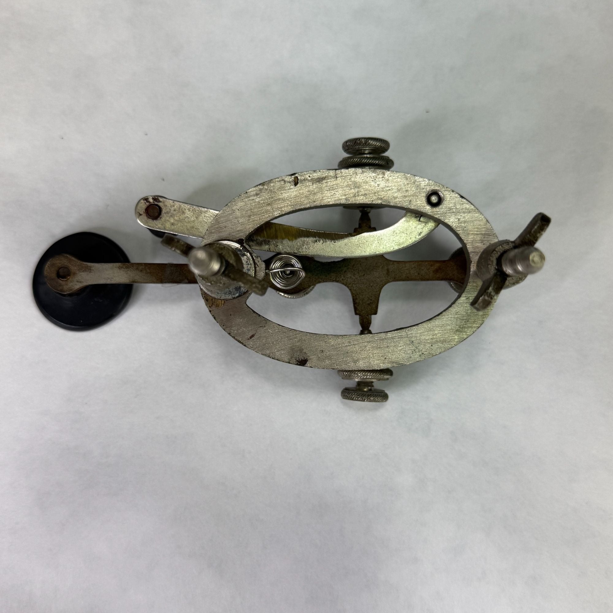 Vintage JH Bunnell & Co Legged Telegraph Morse Code Key