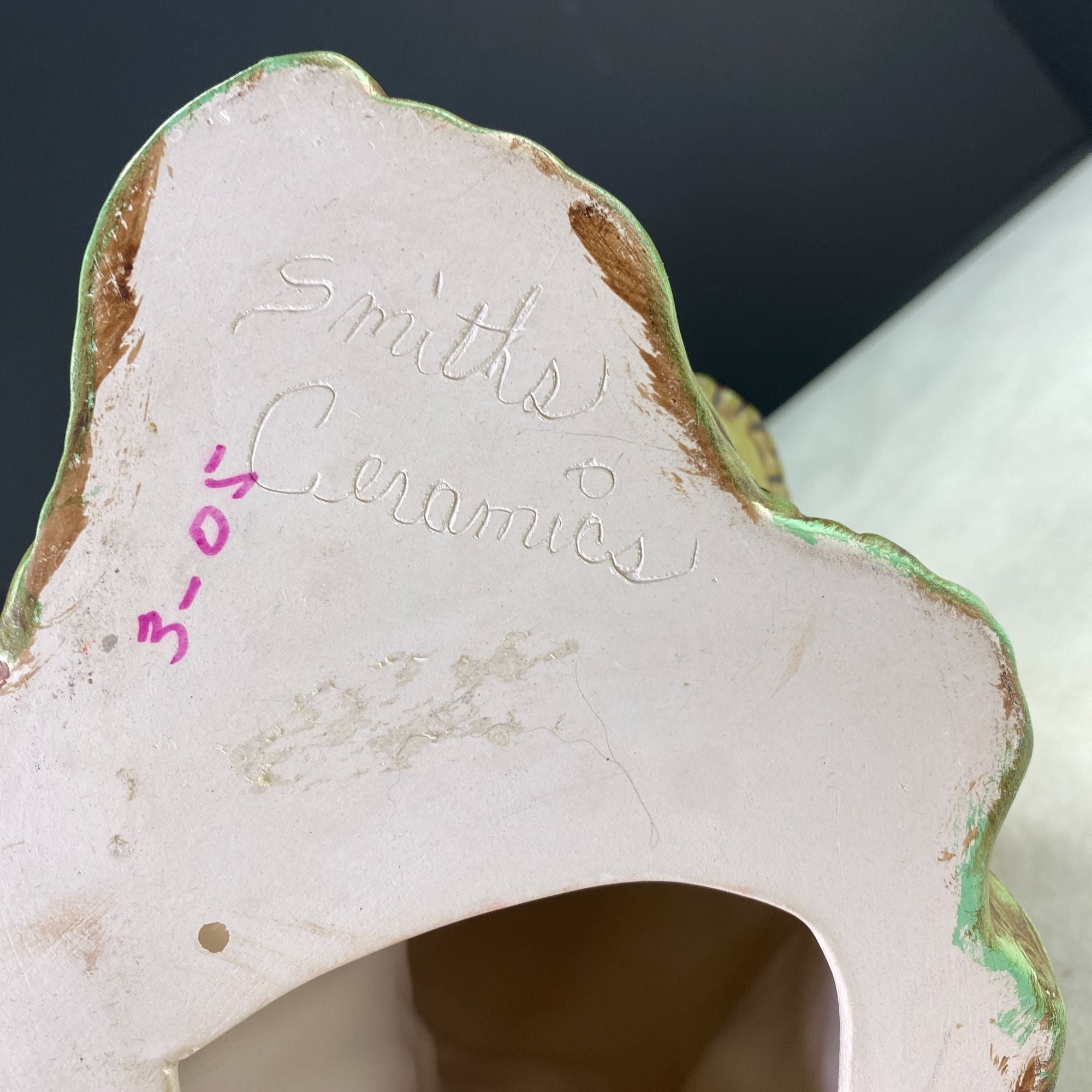 Vintage Alberta's Mold Prairie Girl Statue Holding Spelling Book