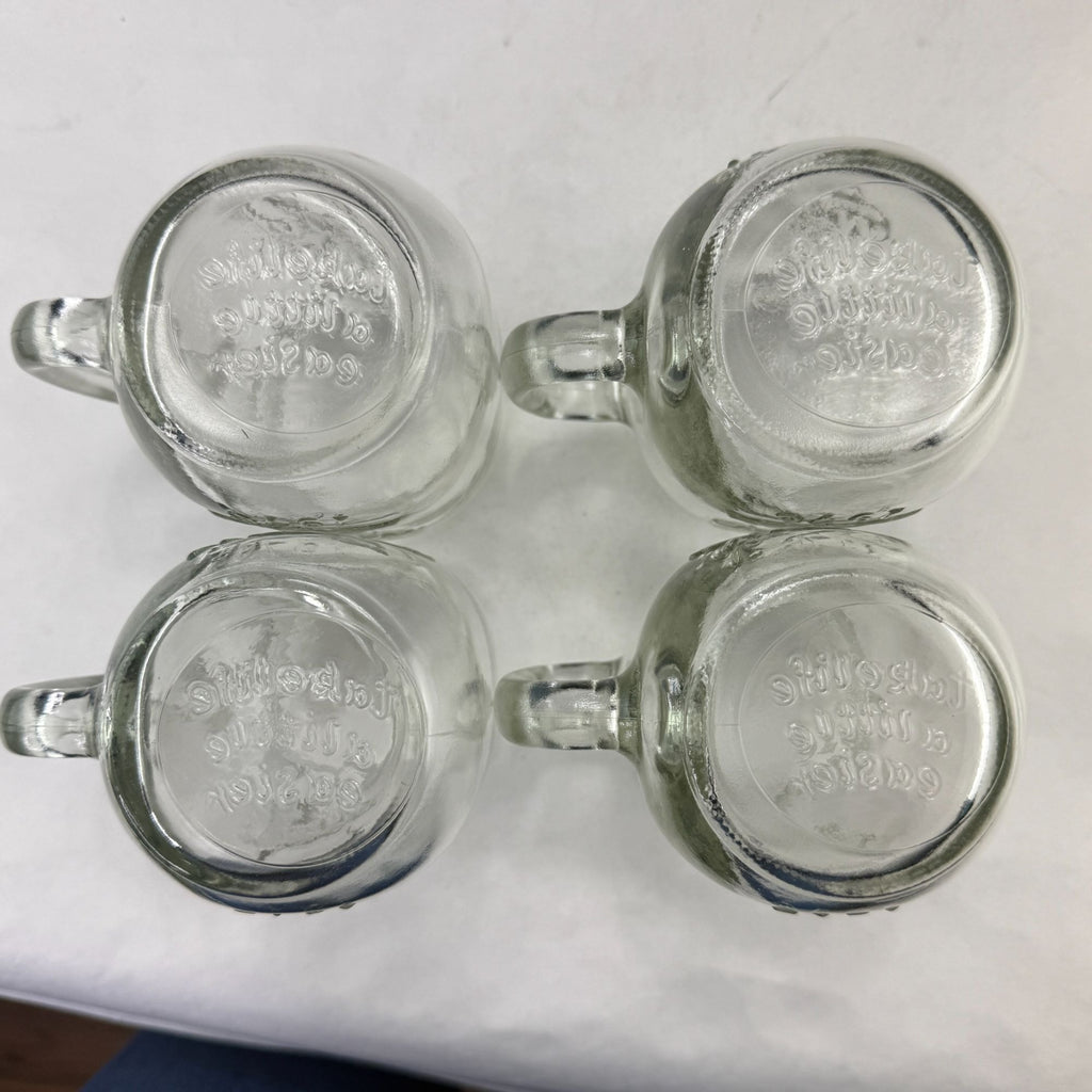 Vintage Jack In The Box Liberty Bell 1776 1976 12 oz Mugs Set of 4