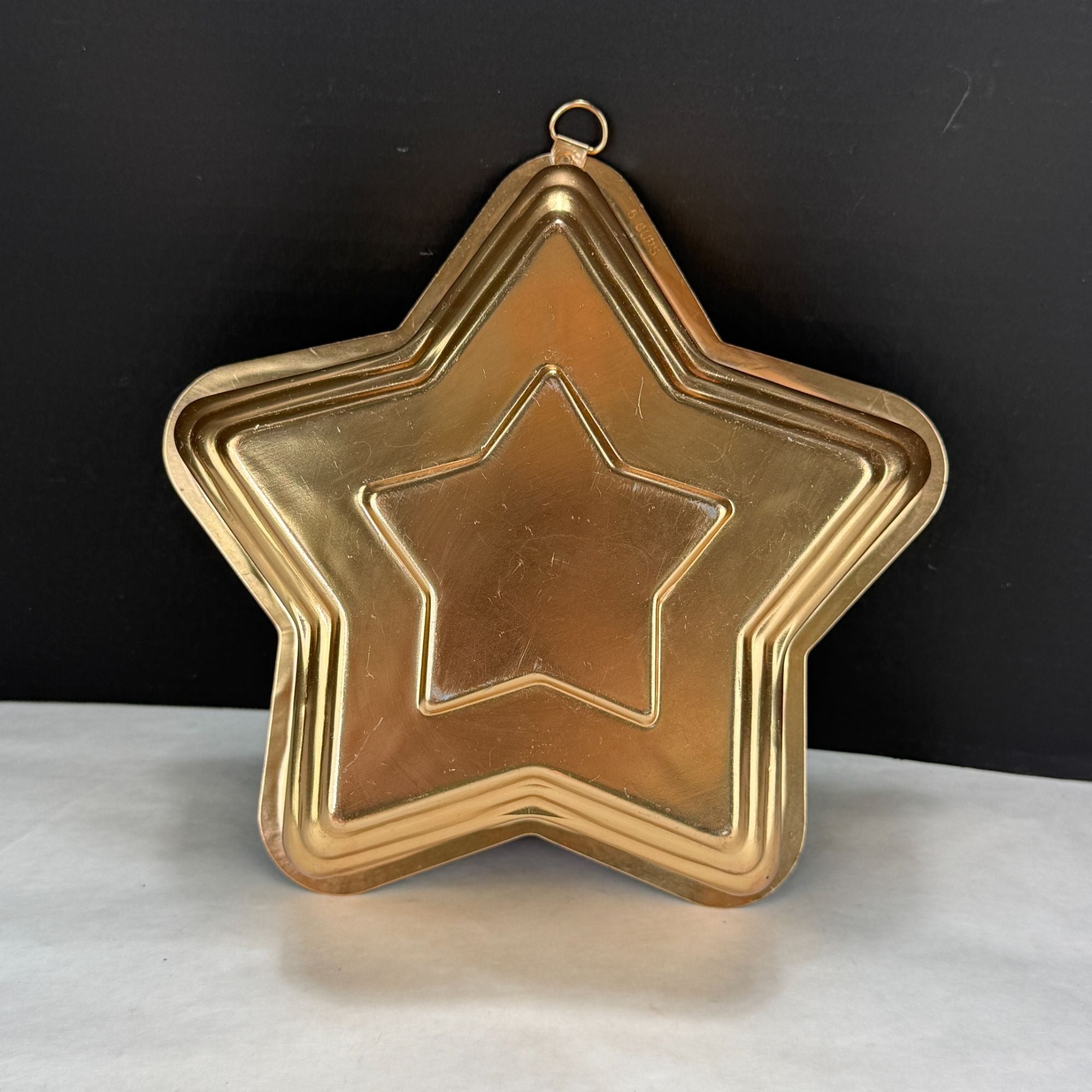 Vintage Copper Color Molds Country Farmhouse Decor Lot of 3