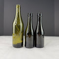 Vintage E & J Burke Olive Green Bottles Lot Of 3