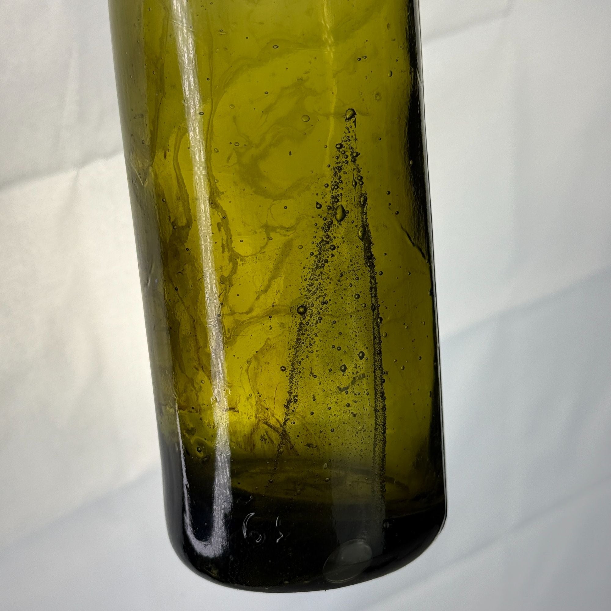 Vintage E & J Burke Olive Green Bottles Lot Of 3