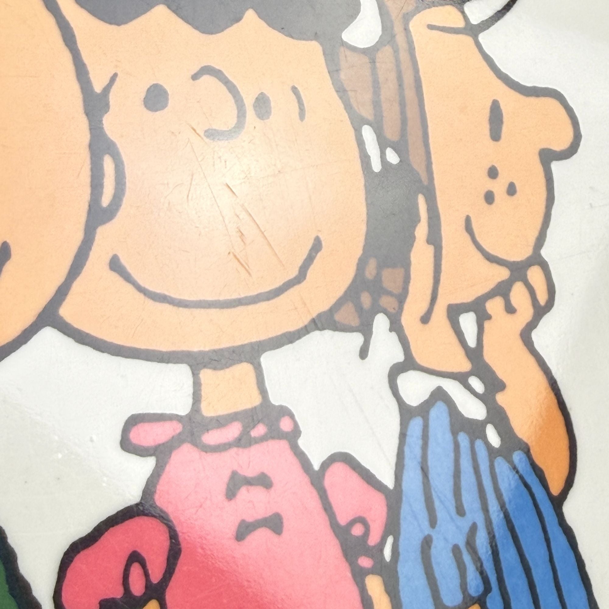 Vintage Snoopy & His Friend Shelina Melamine Tray Peanuts Design