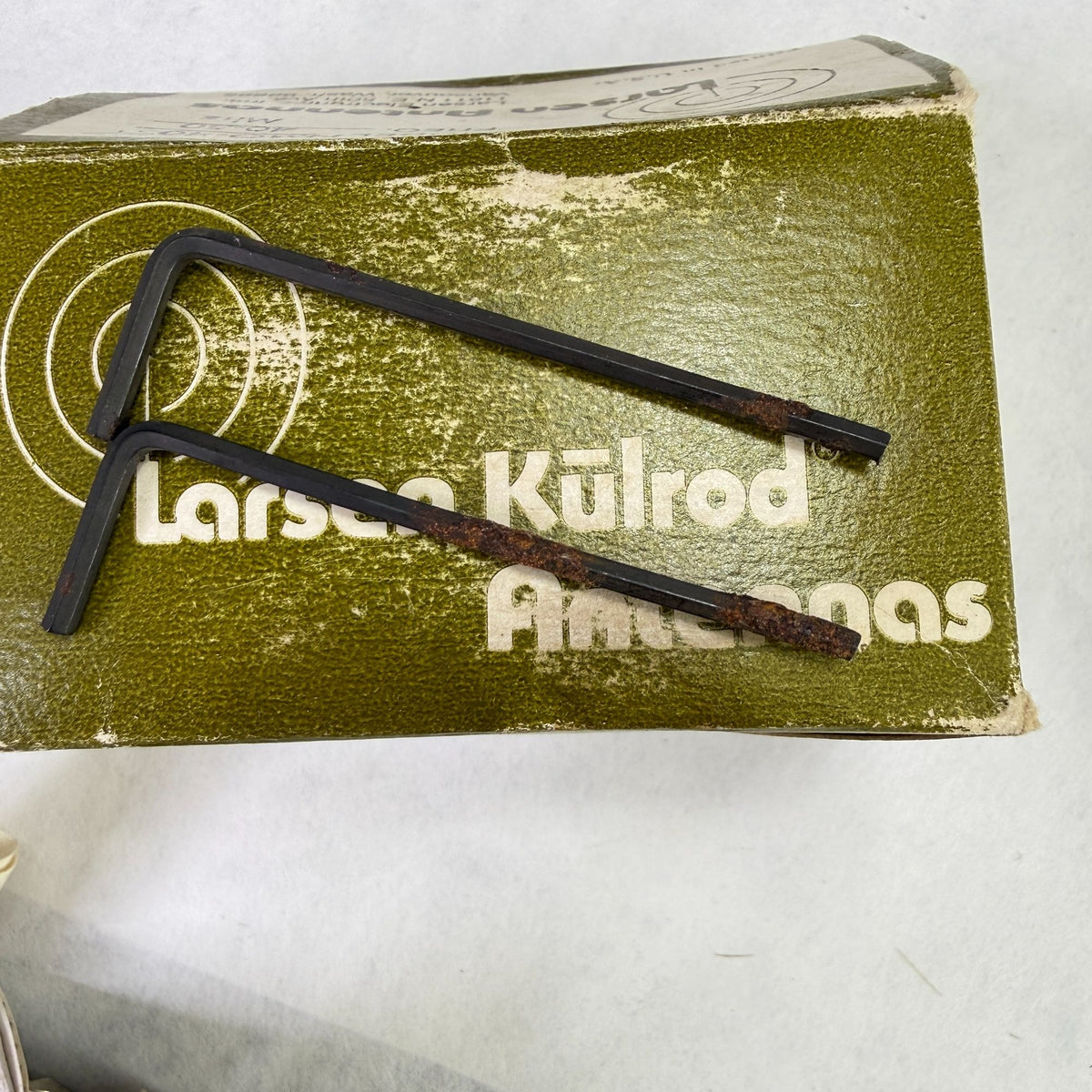 Vintage Larsen Kulrod Antennas Model NMO-40 Frequency 40-50 MHz Lot Of 2